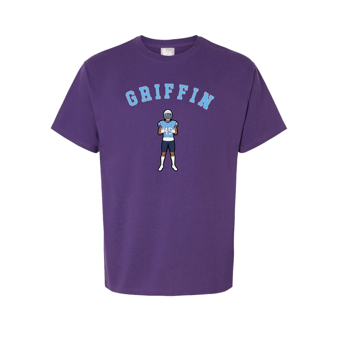 Youth Tee — Shirsey Arch in Purple