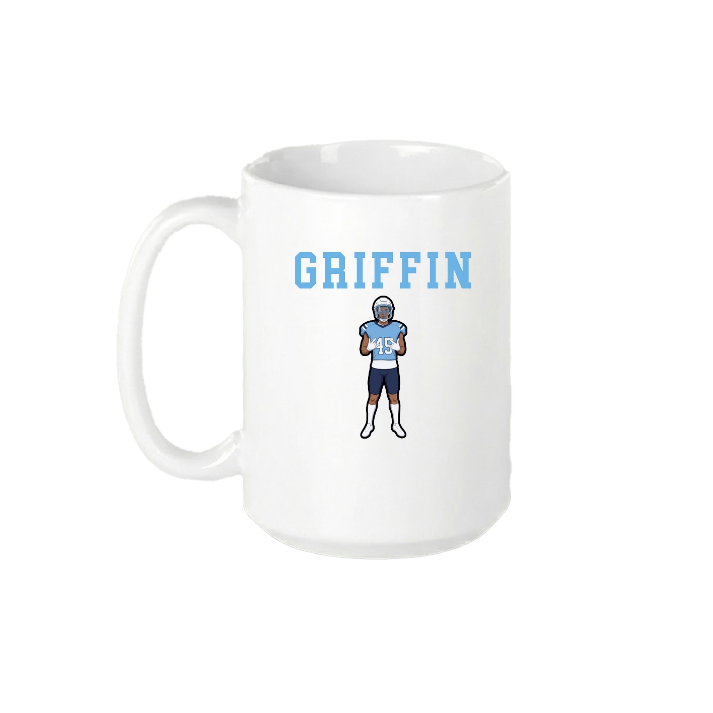15oz Coffee Mug — Shirsey in White