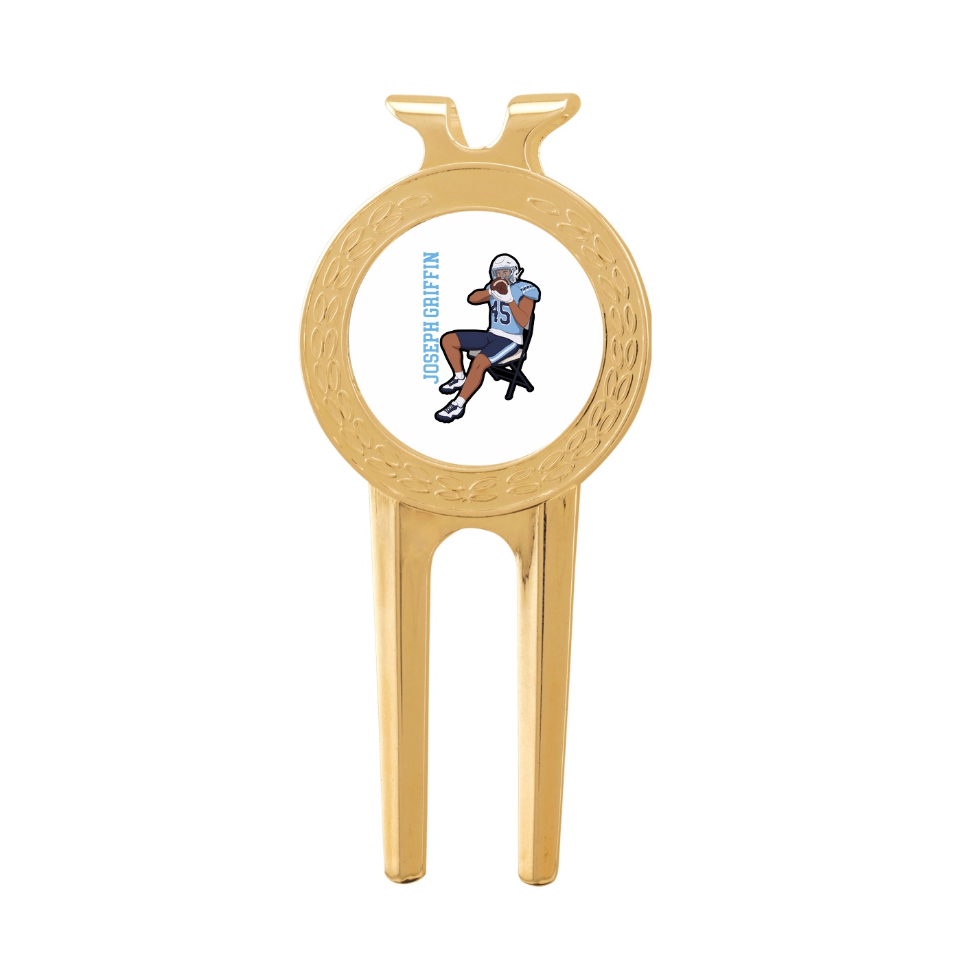 Divot Tool with Ball Marker — Name Vertical in Classic