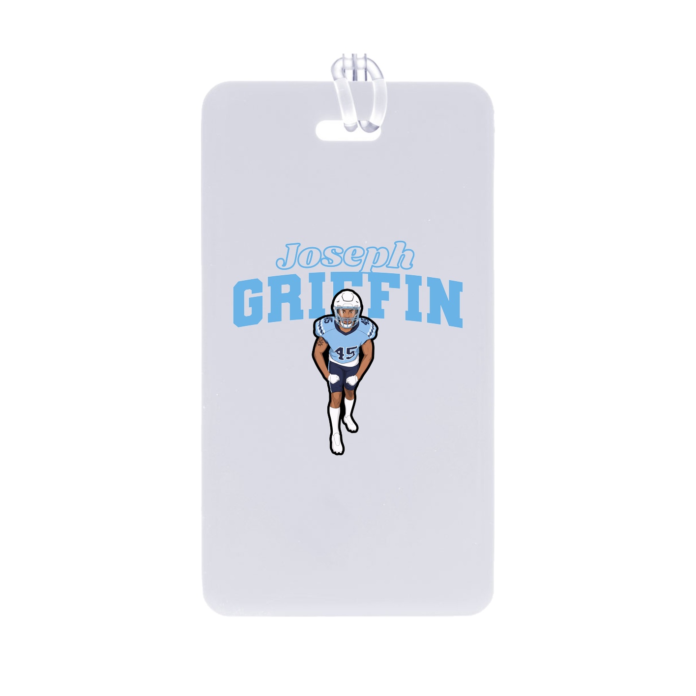 Bag Tag — Name Arch in Classic