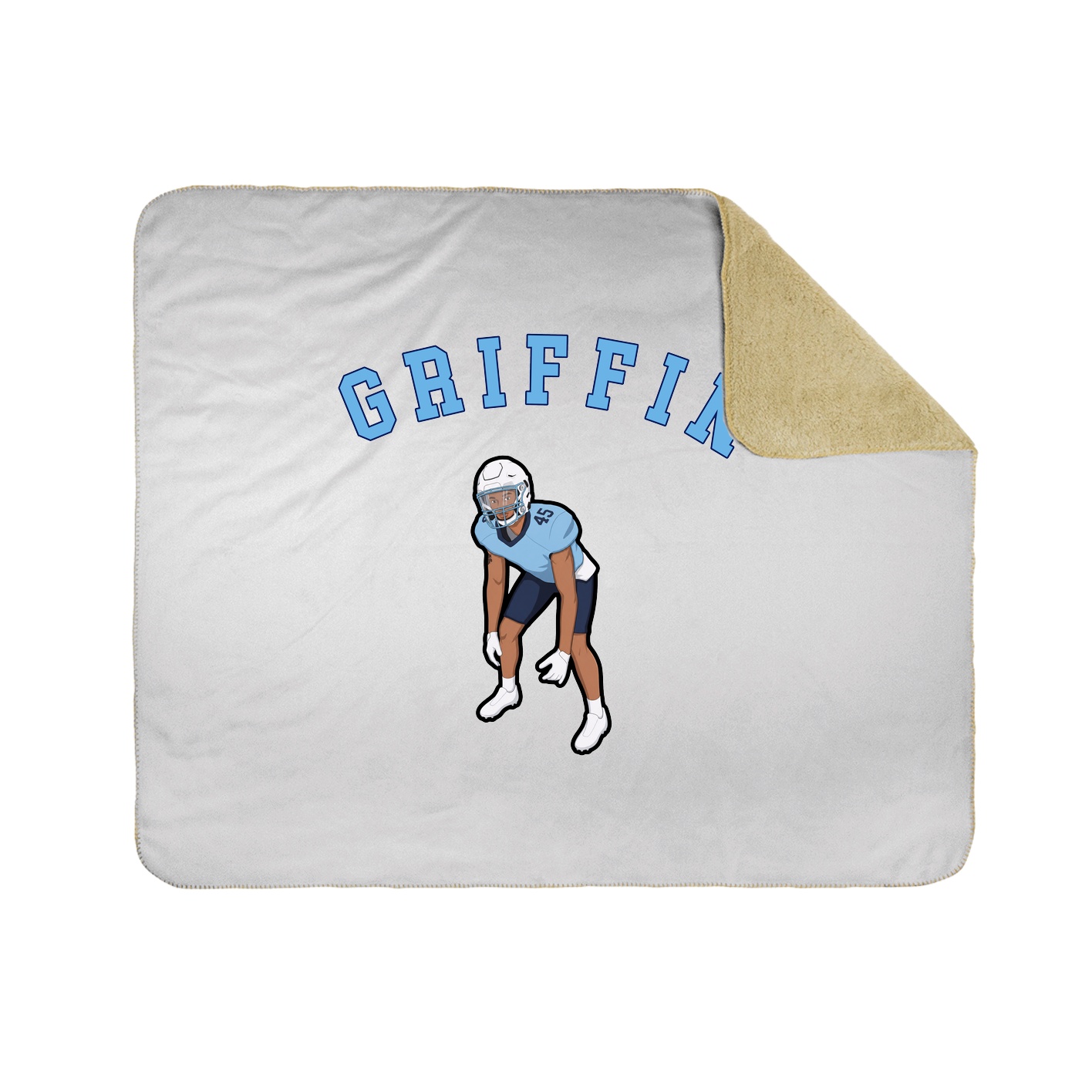 Throw Blanket — Shirsey Arch in White