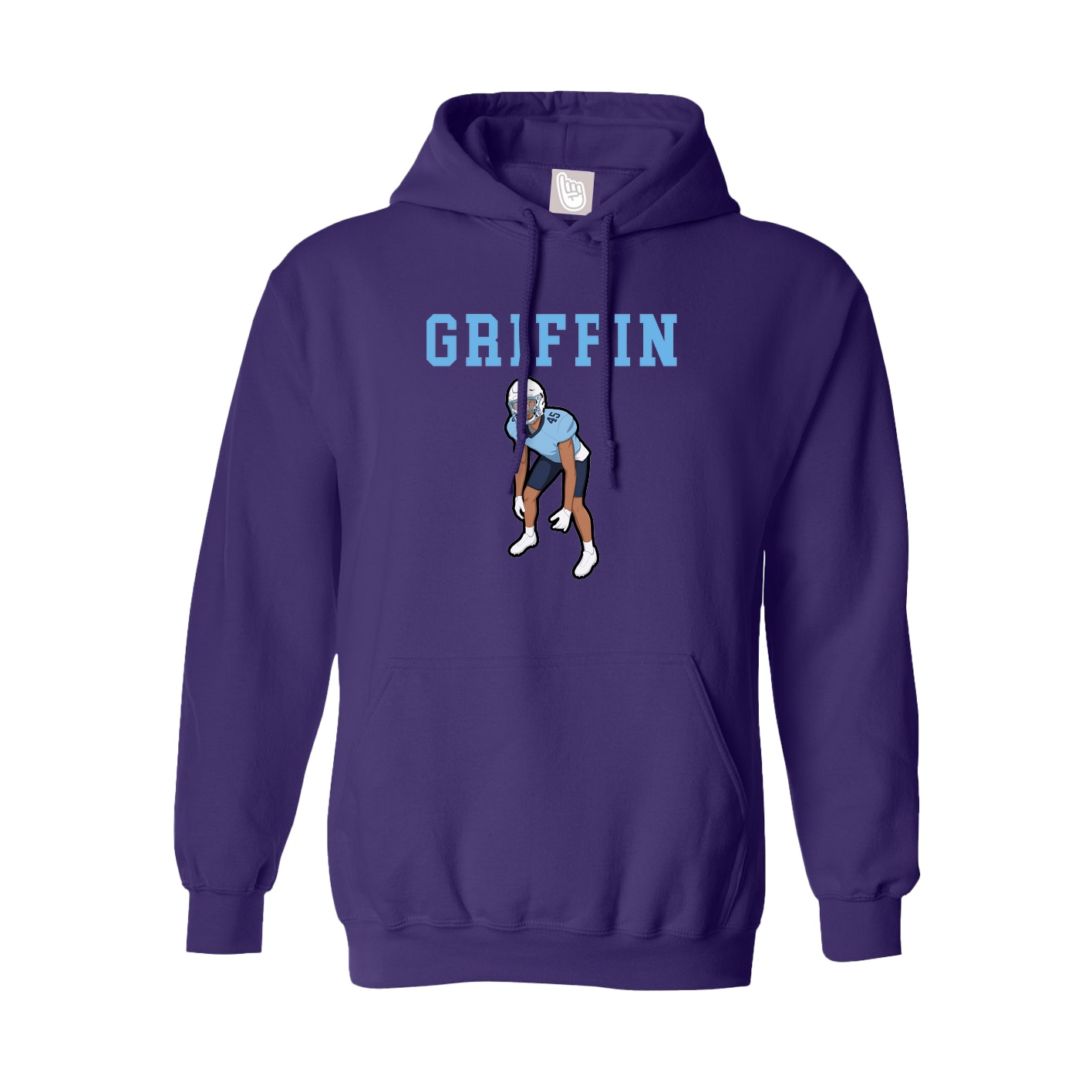 Hoodie — Shirsey in Purple