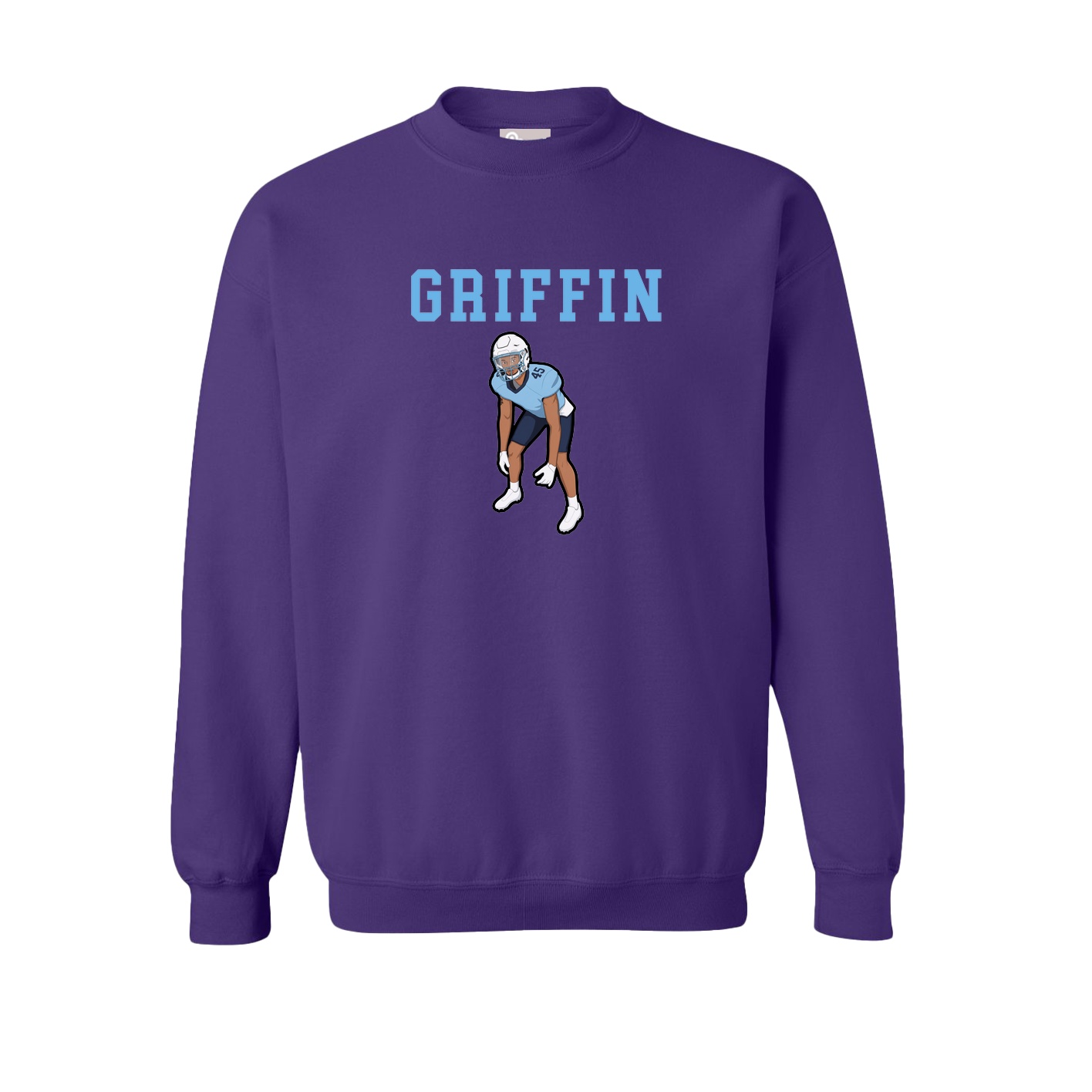 Fleece Crew — Shirsey in Purple