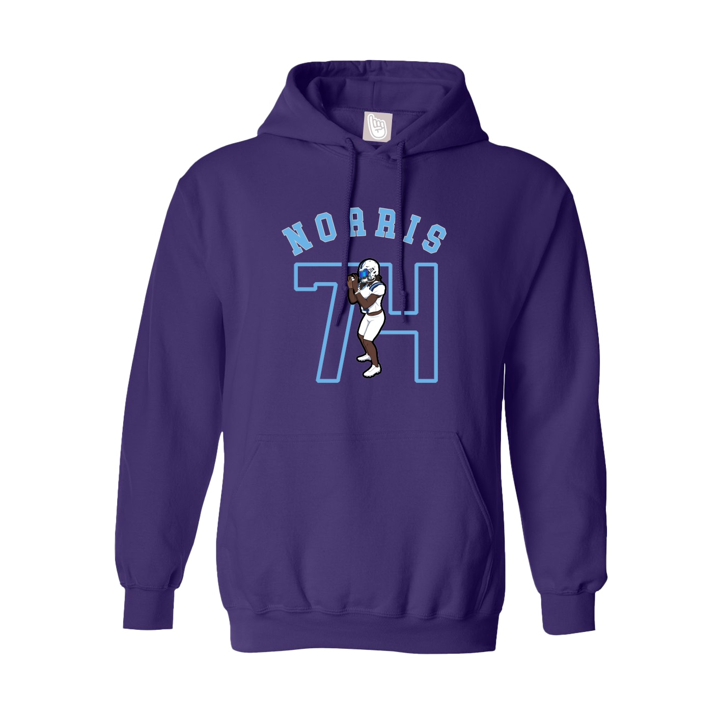 Hoodie — Shirsey Arch in Purple
