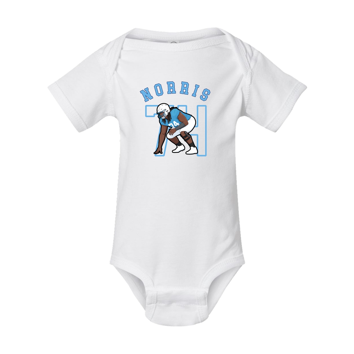 Baby Onesie — Shirsey Arch in White