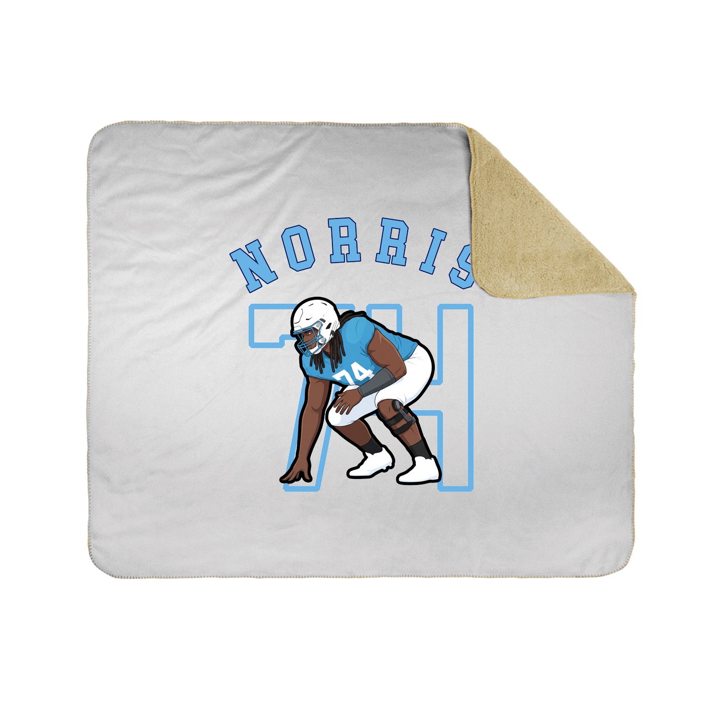 Throw Blanket — Shirsey Arch in White