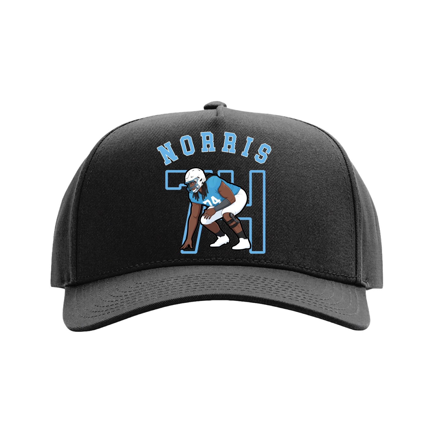 Full Fabric Five-Panel Champ Cap