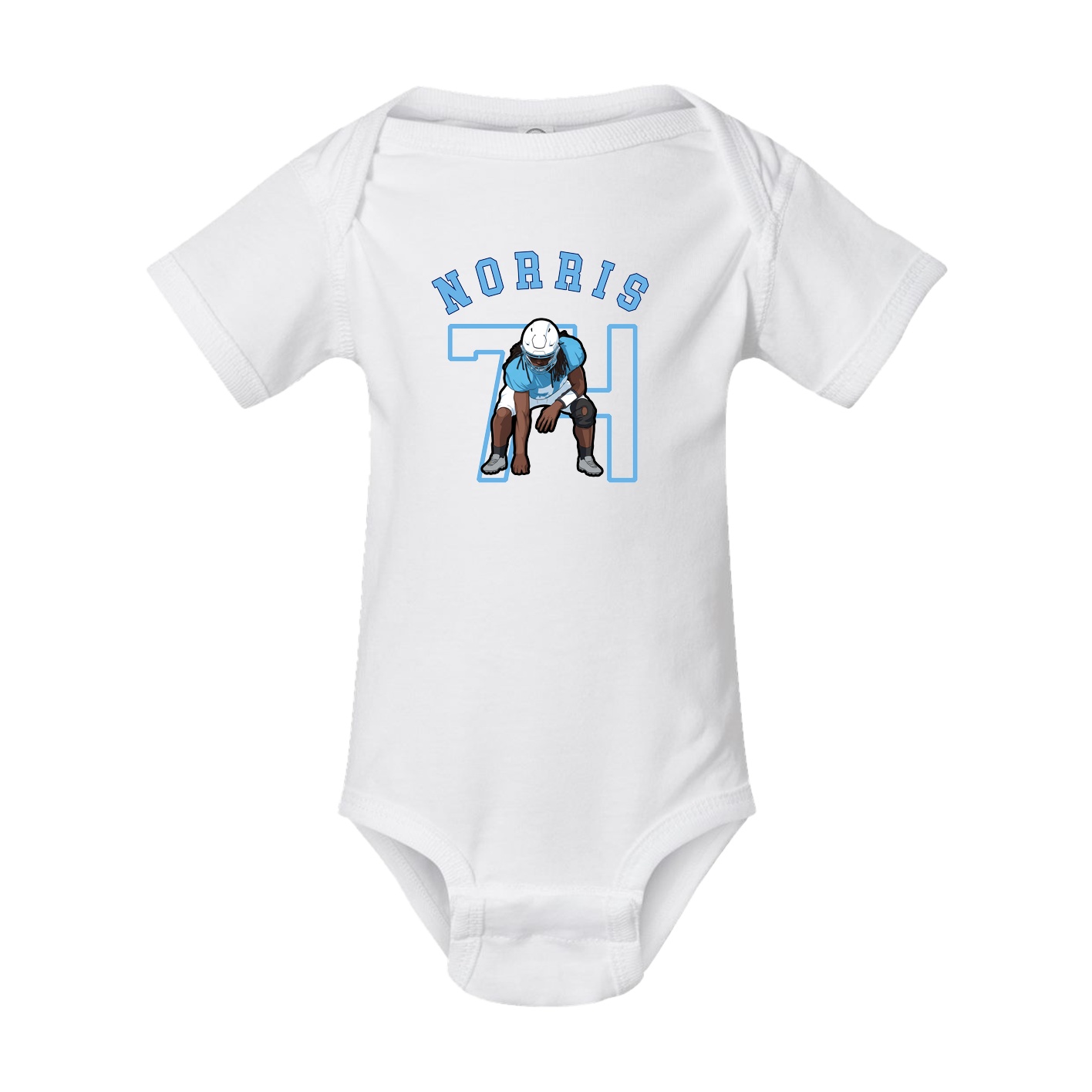Baby Onesie — Shirsey Arch in White