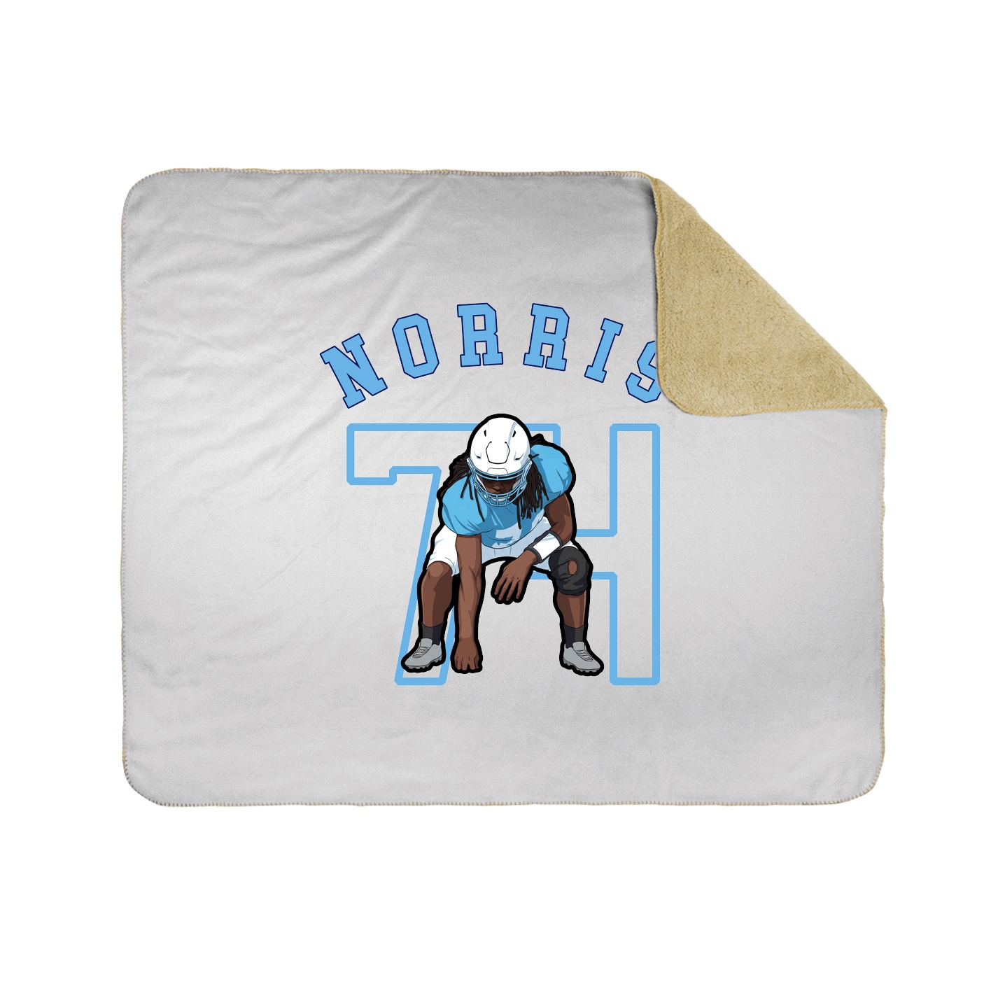 Throw Blanket — Shirsey Arch in White
