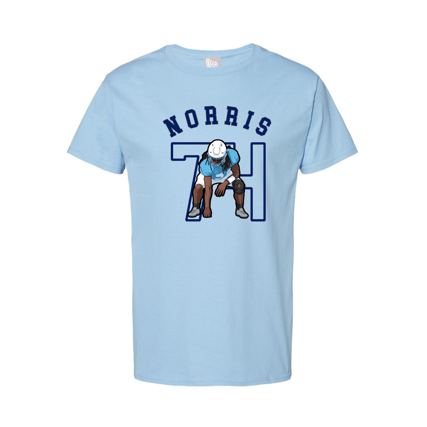 Youth Tee — Shirsey Arch in Light Blue