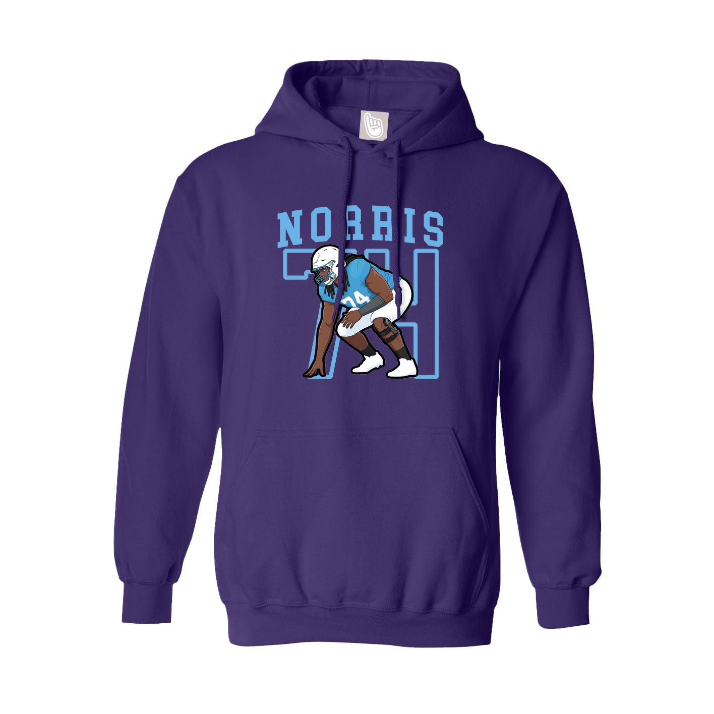 Hoodie — Shirsey in Purple
