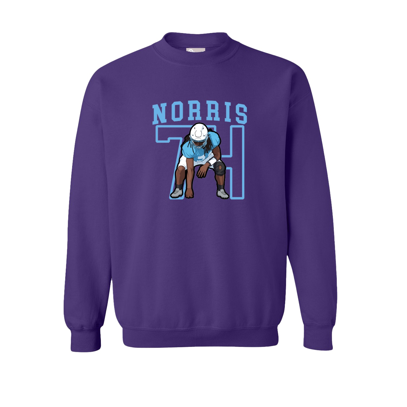 Fleece Crew — Shirsey in Purple