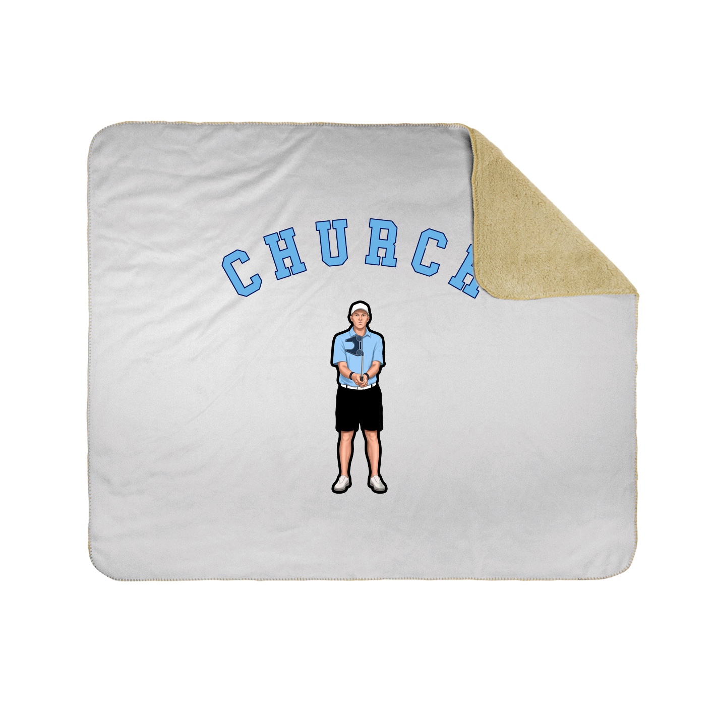 Throw Blanket — Shirsey Arch in White