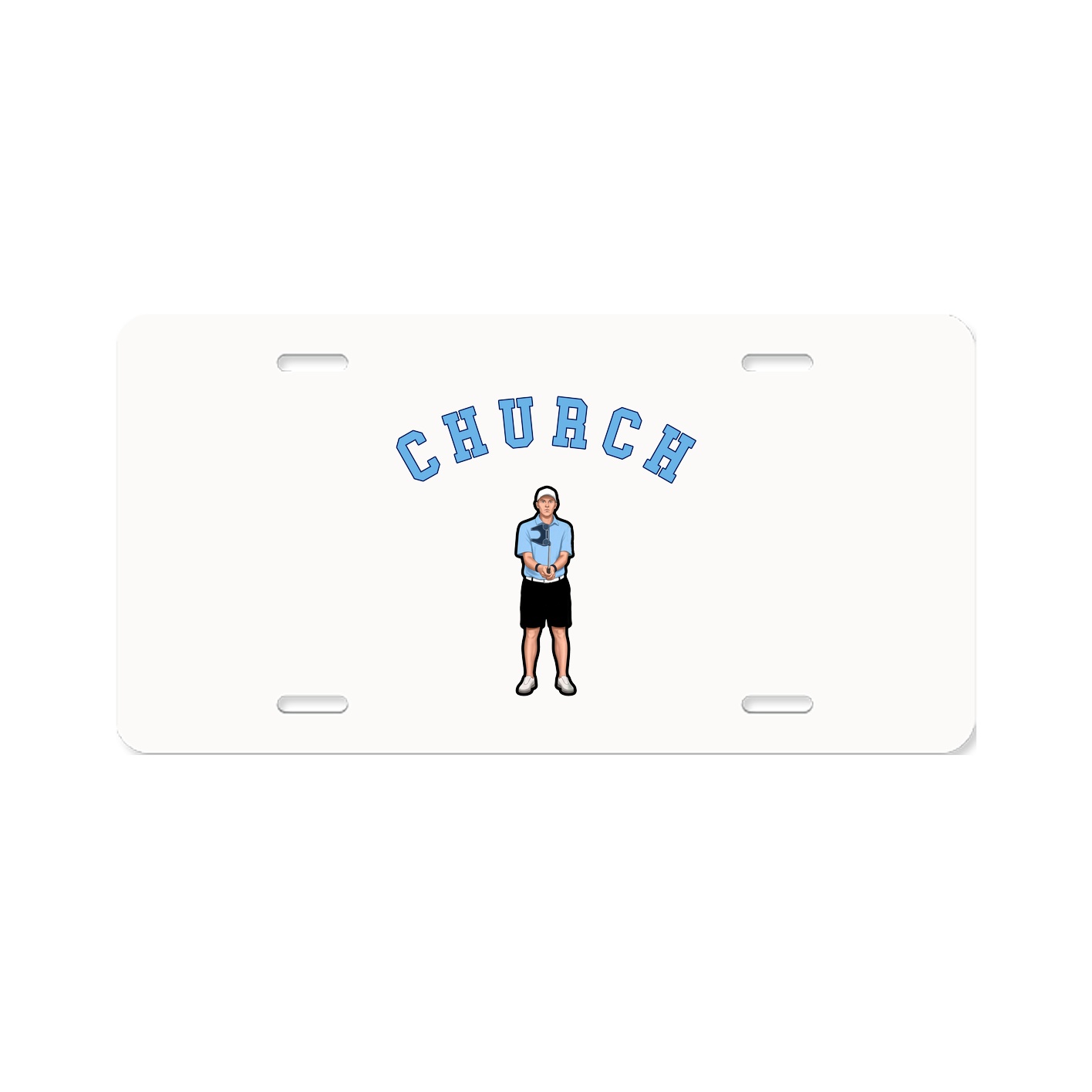 License Plate — Shirsey Arch in Classic