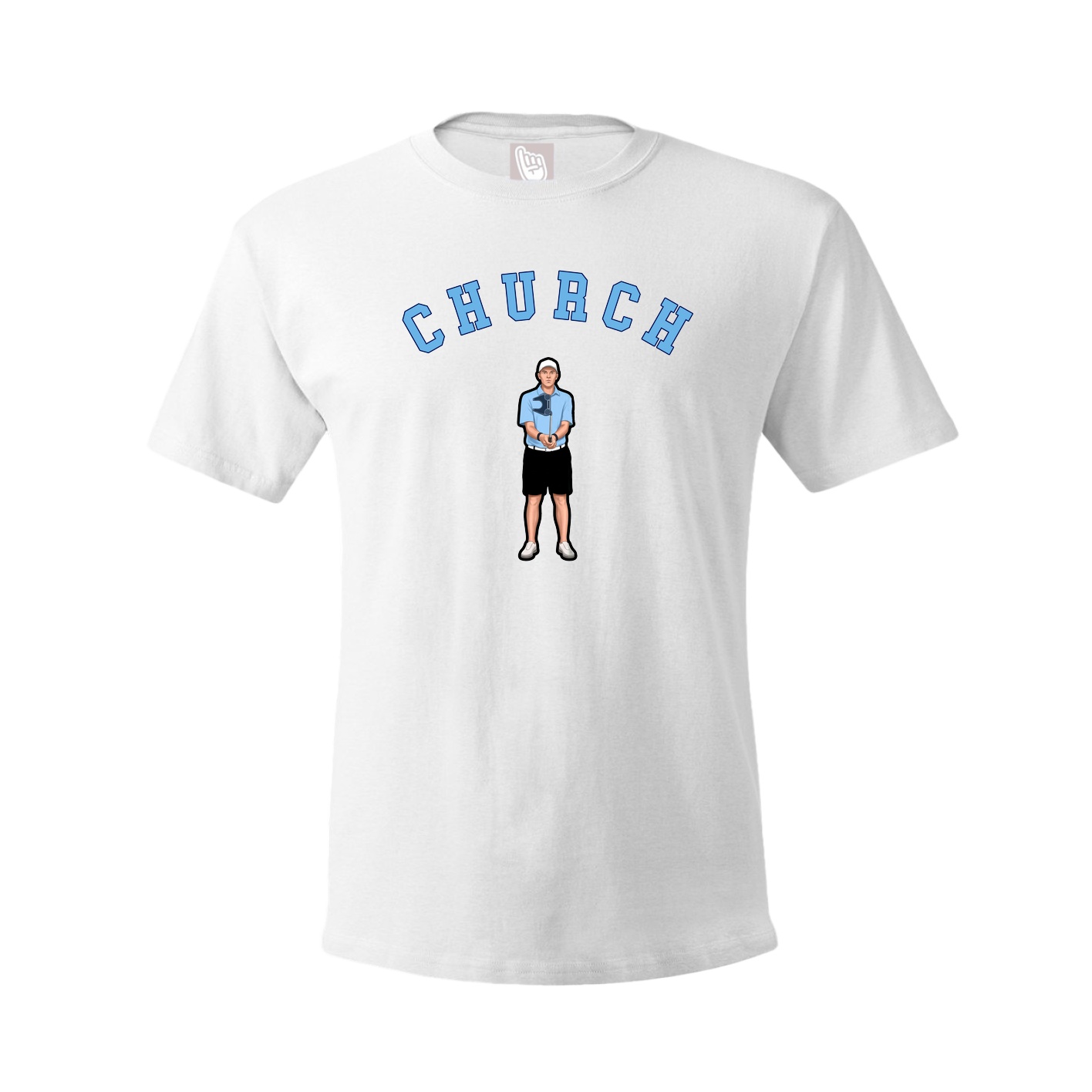 Tee — Shirsey Arch in White