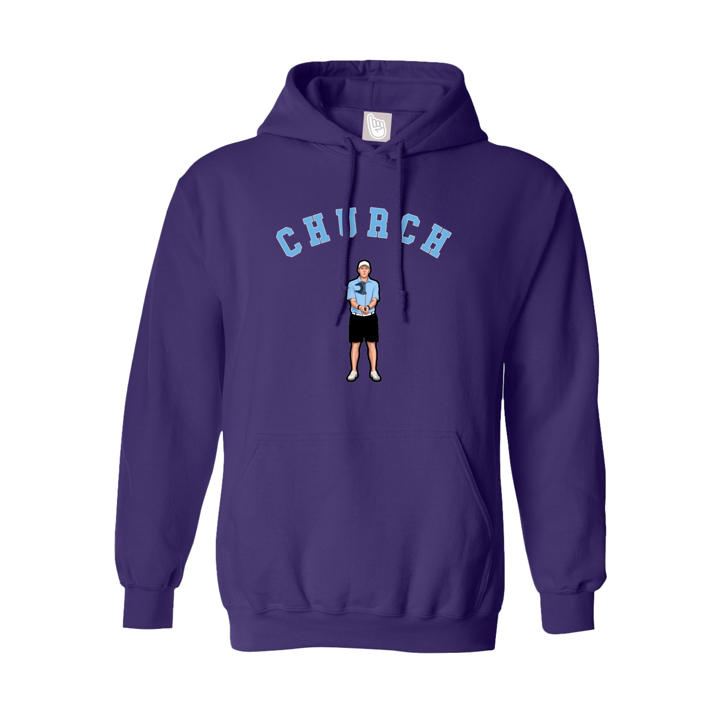 Hoodie — Shirsey Arch in Purple
