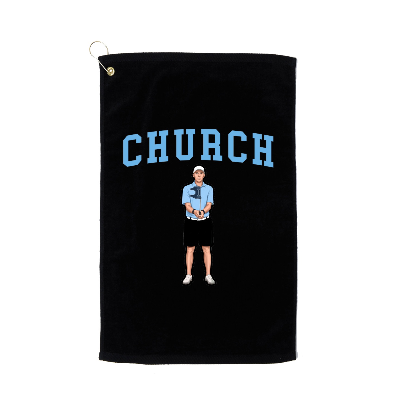 Golf Towel — Shirsey in Black