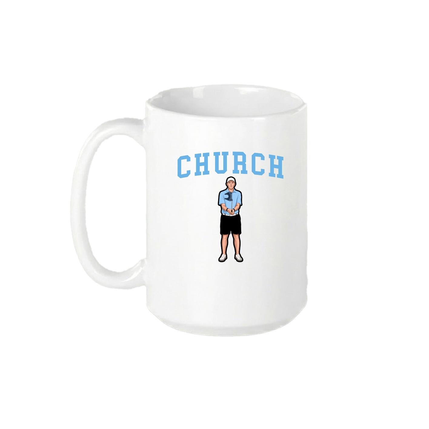 15oz Coffee Mug — Shirsey in White