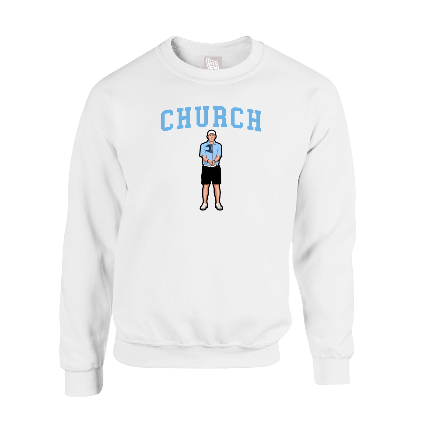 Fleece Crew — Shirsey in White