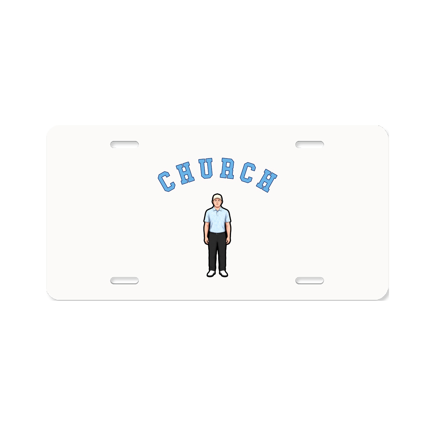 License Plate — Shirsey Arch in Classic