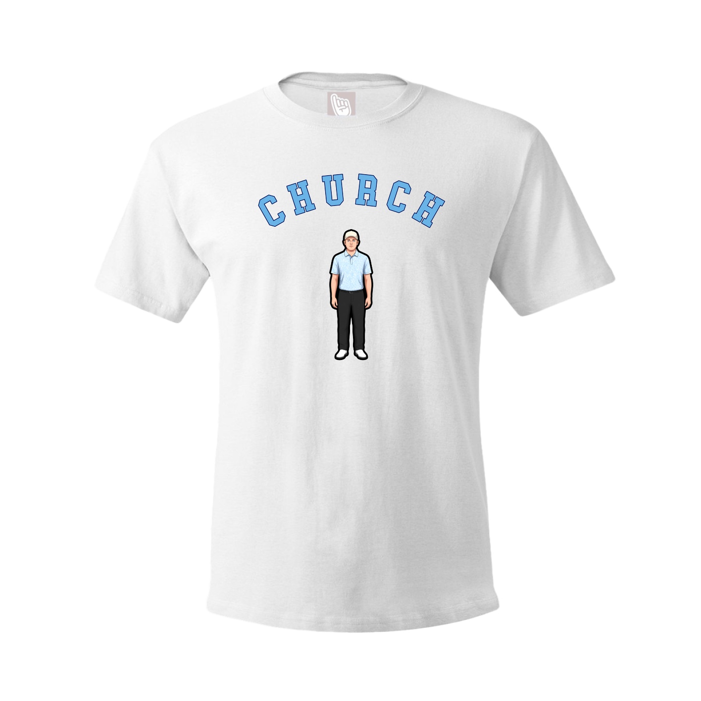 Tee — Shirsey Arch in White