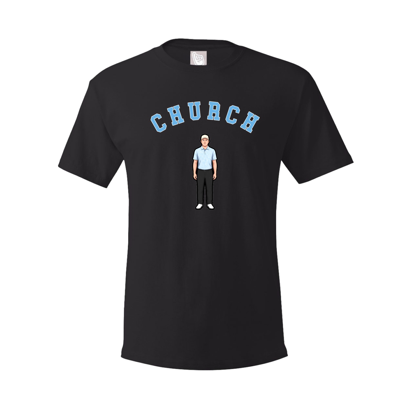 Youth Tee — Shirsey Arch in Black