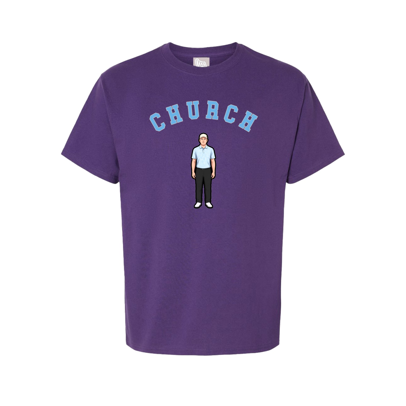 Youth Tee — Shirsey Arch in Purple
