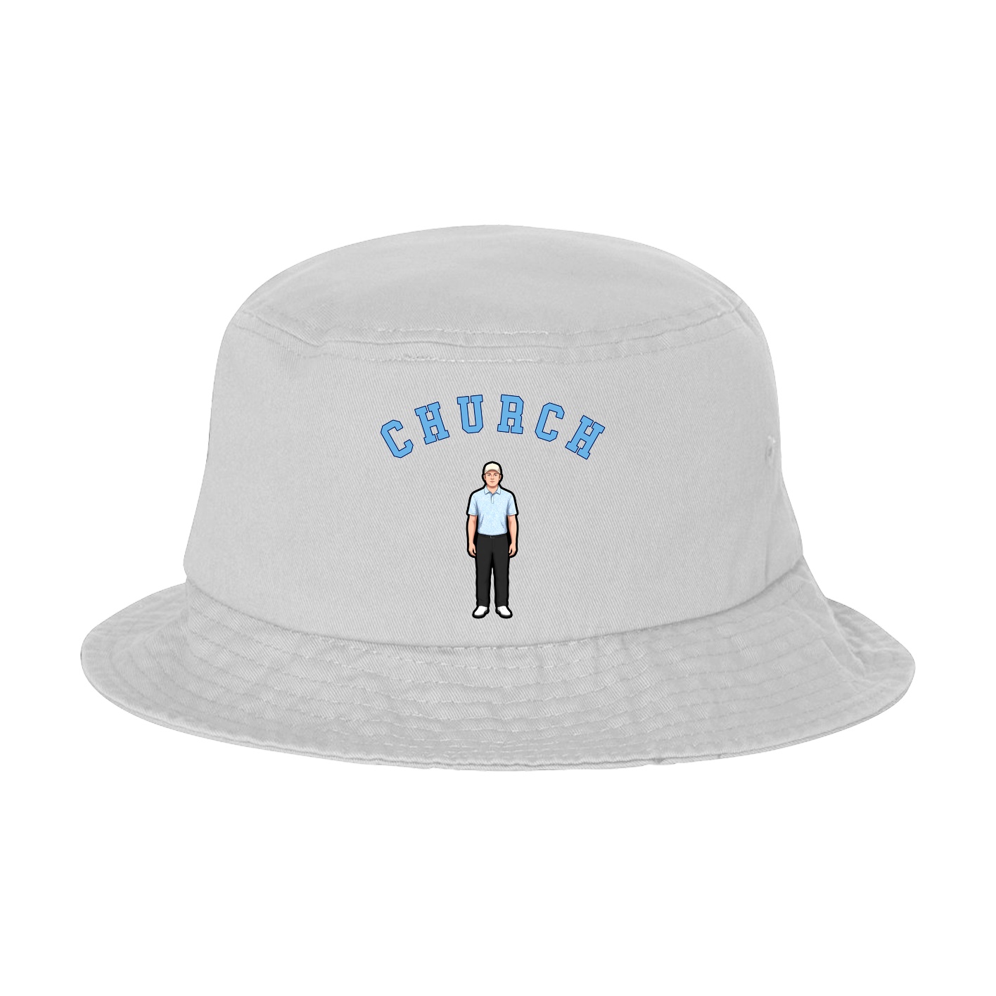 Bucket Cap — Shirsey Arch in White