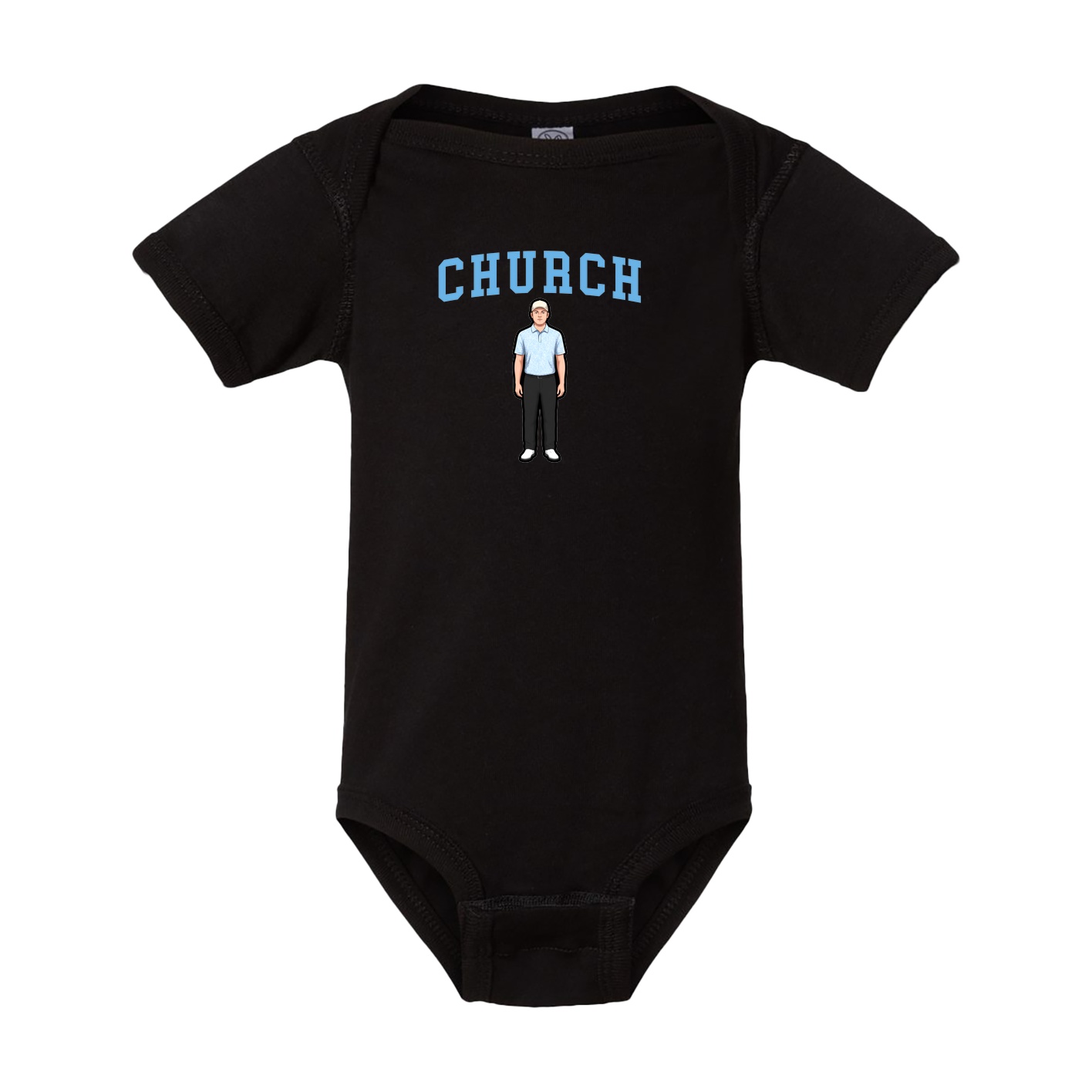 Baby Onesie — Shirsey in Black
