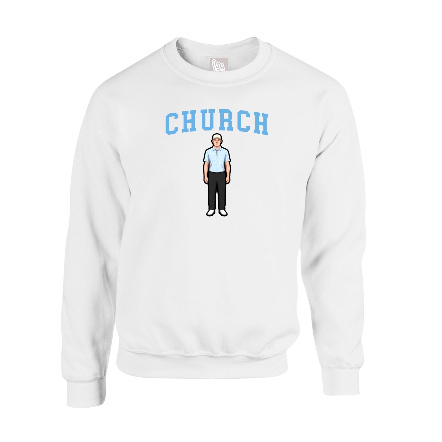 Fleece Crew — Shirsey in White