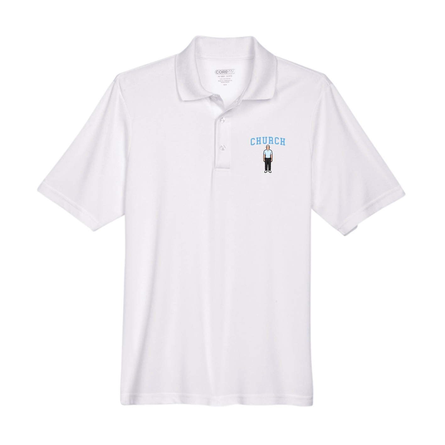 Performance Polo — Shirsey in White