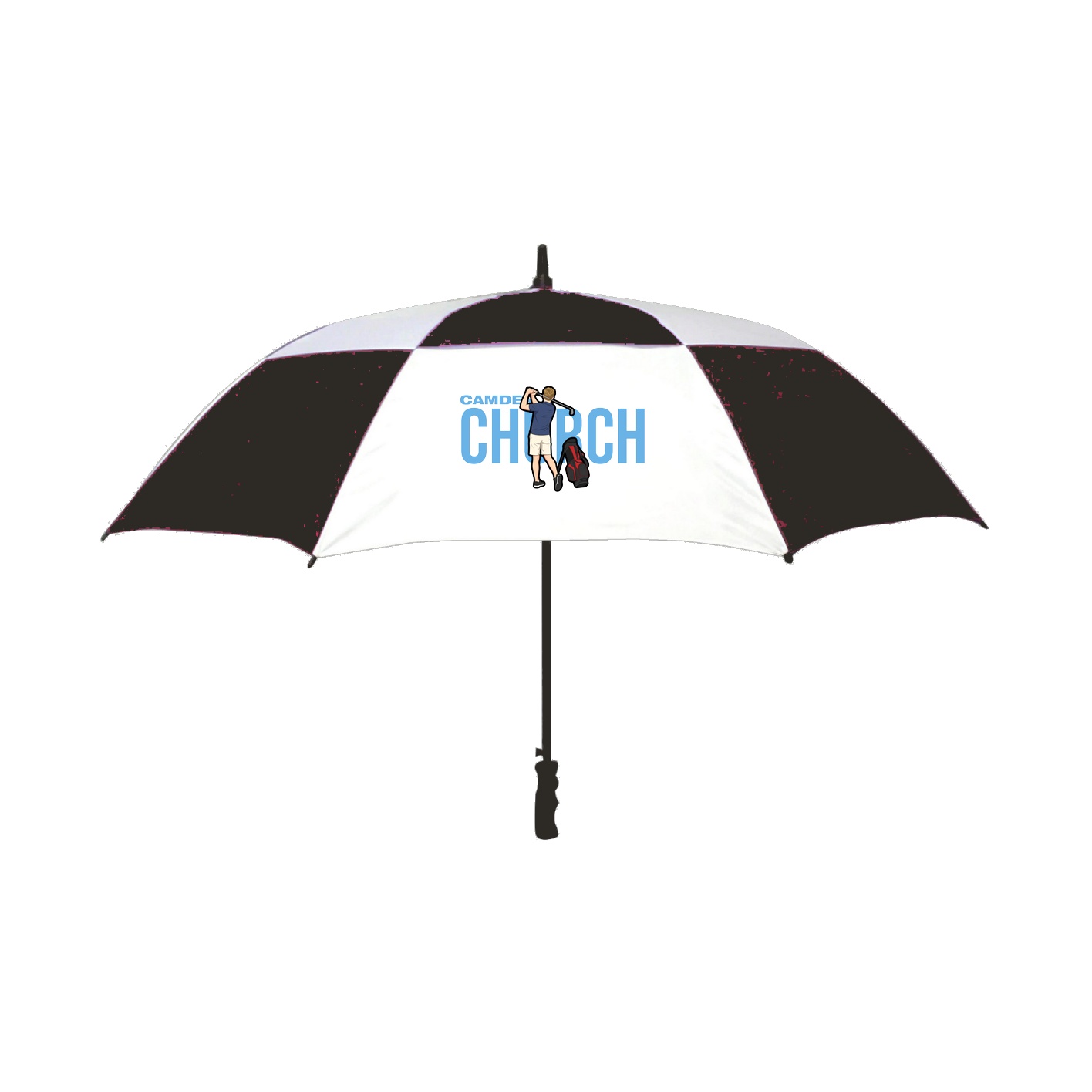 Golf Umbrella — Player Name in Black