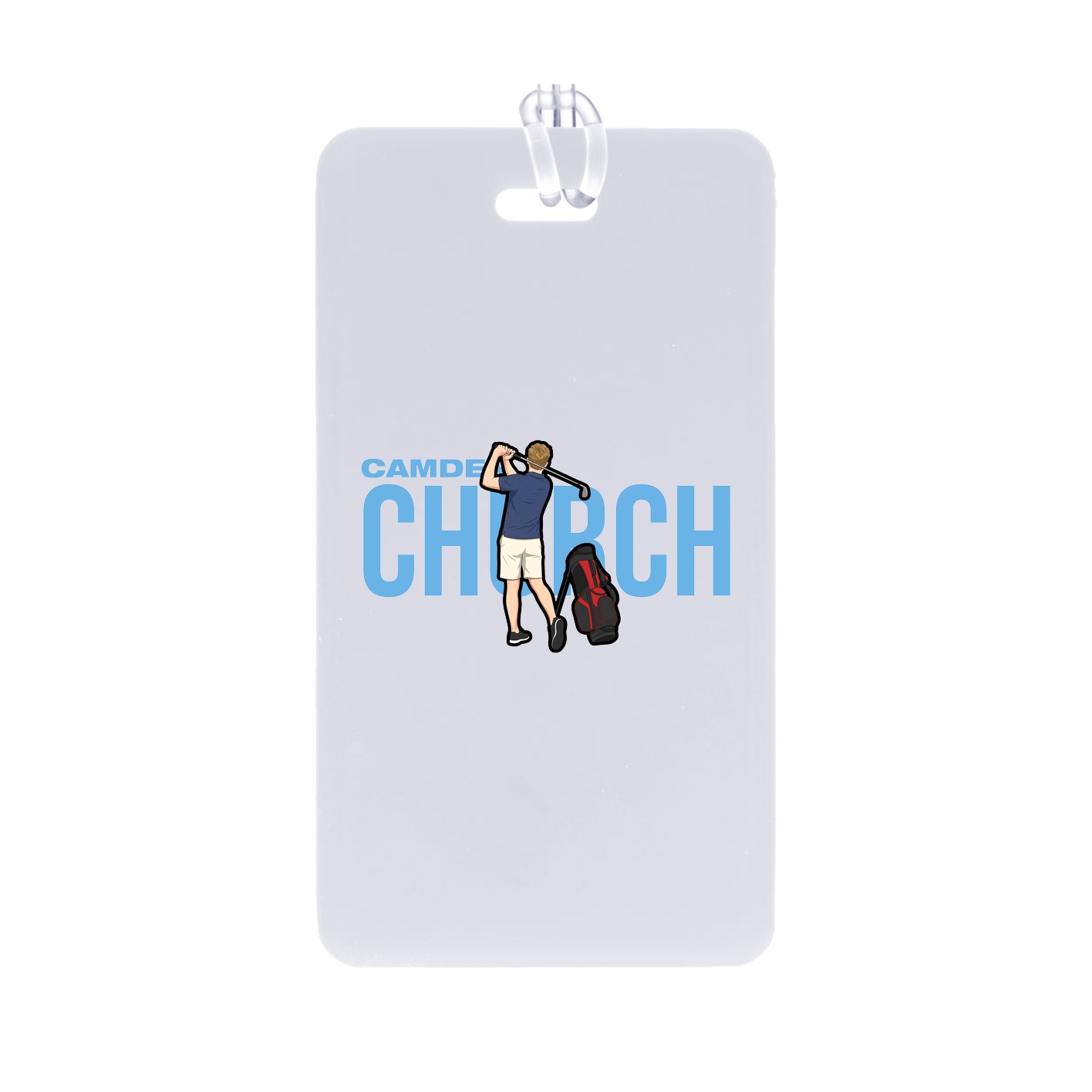 Bag Tag — Player Name in Classic