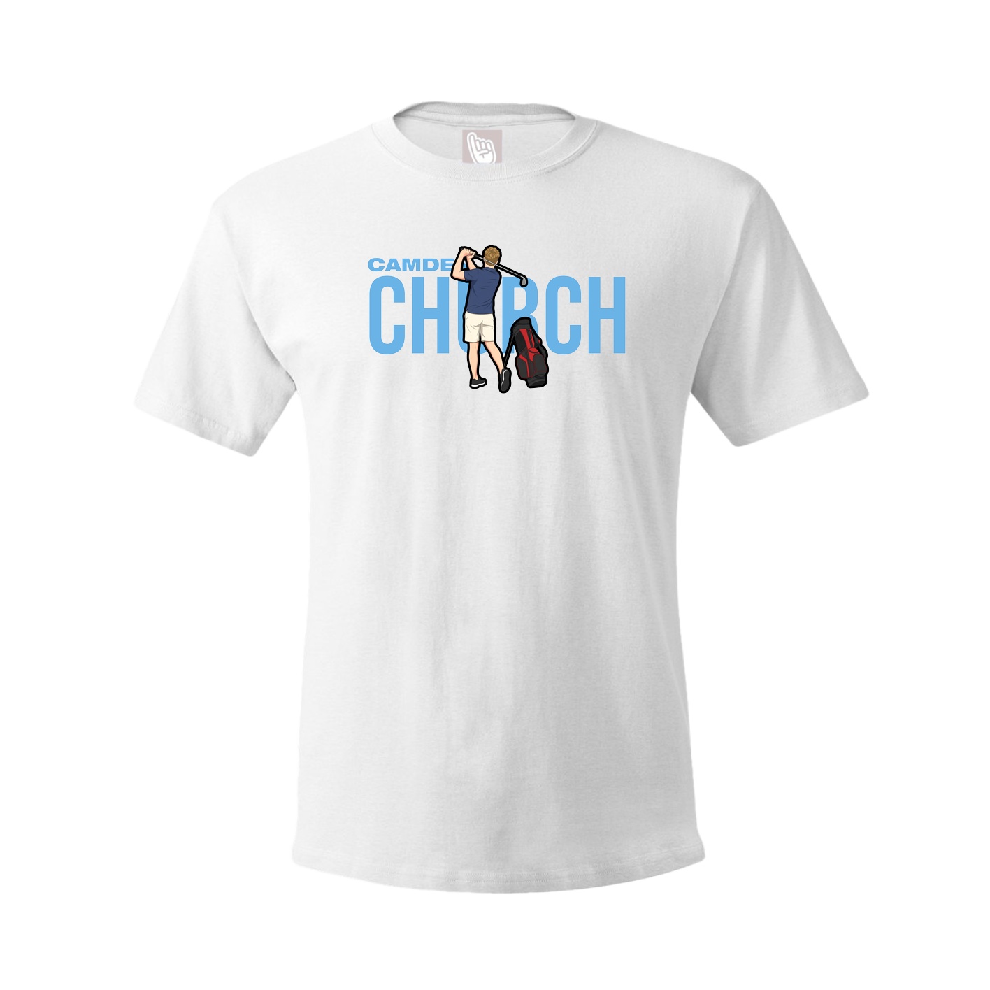 Youth Tee — Player Name in White