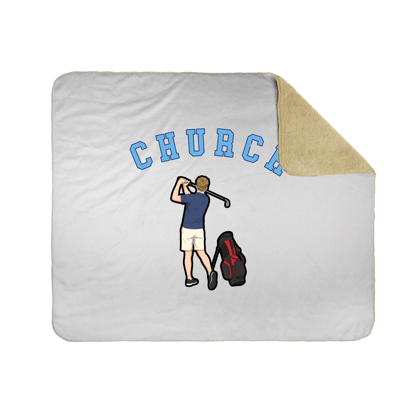 Throw Blanket — Shirsey Arch in White