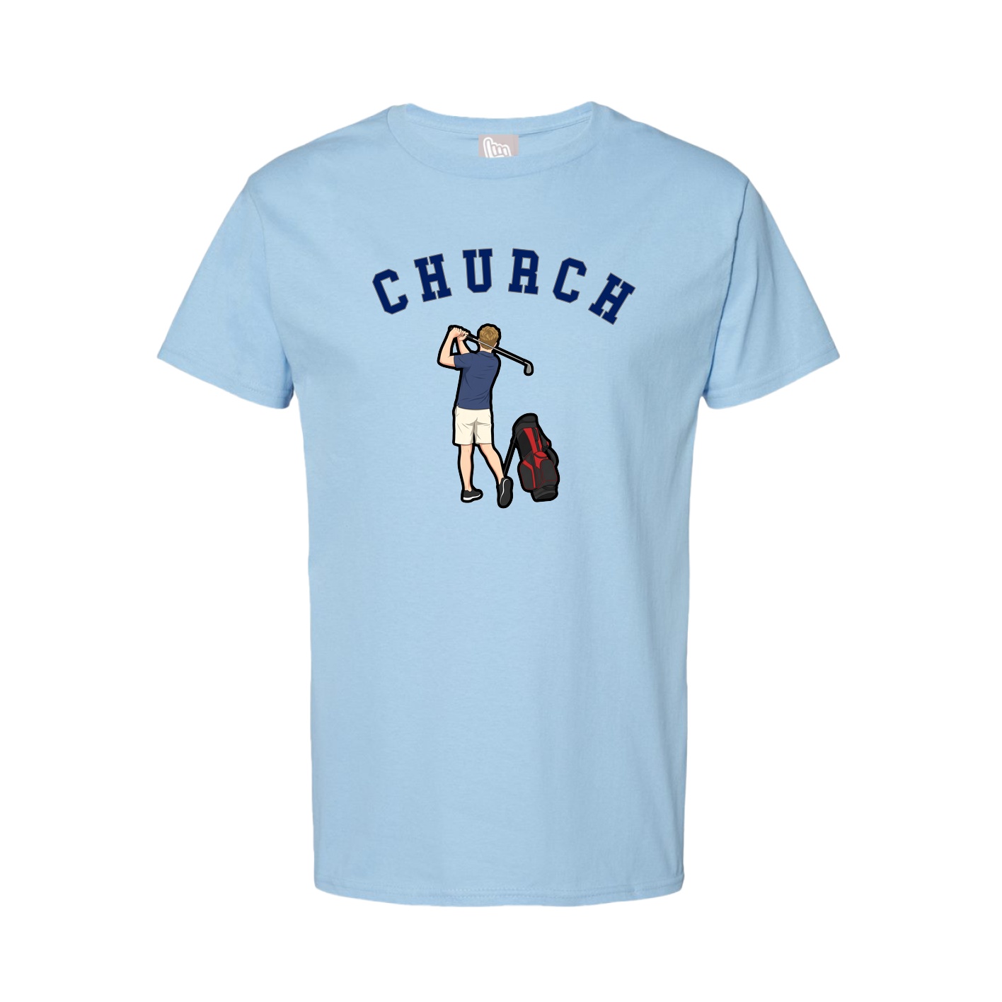 Tee — Shirsey Arch in Light Blue