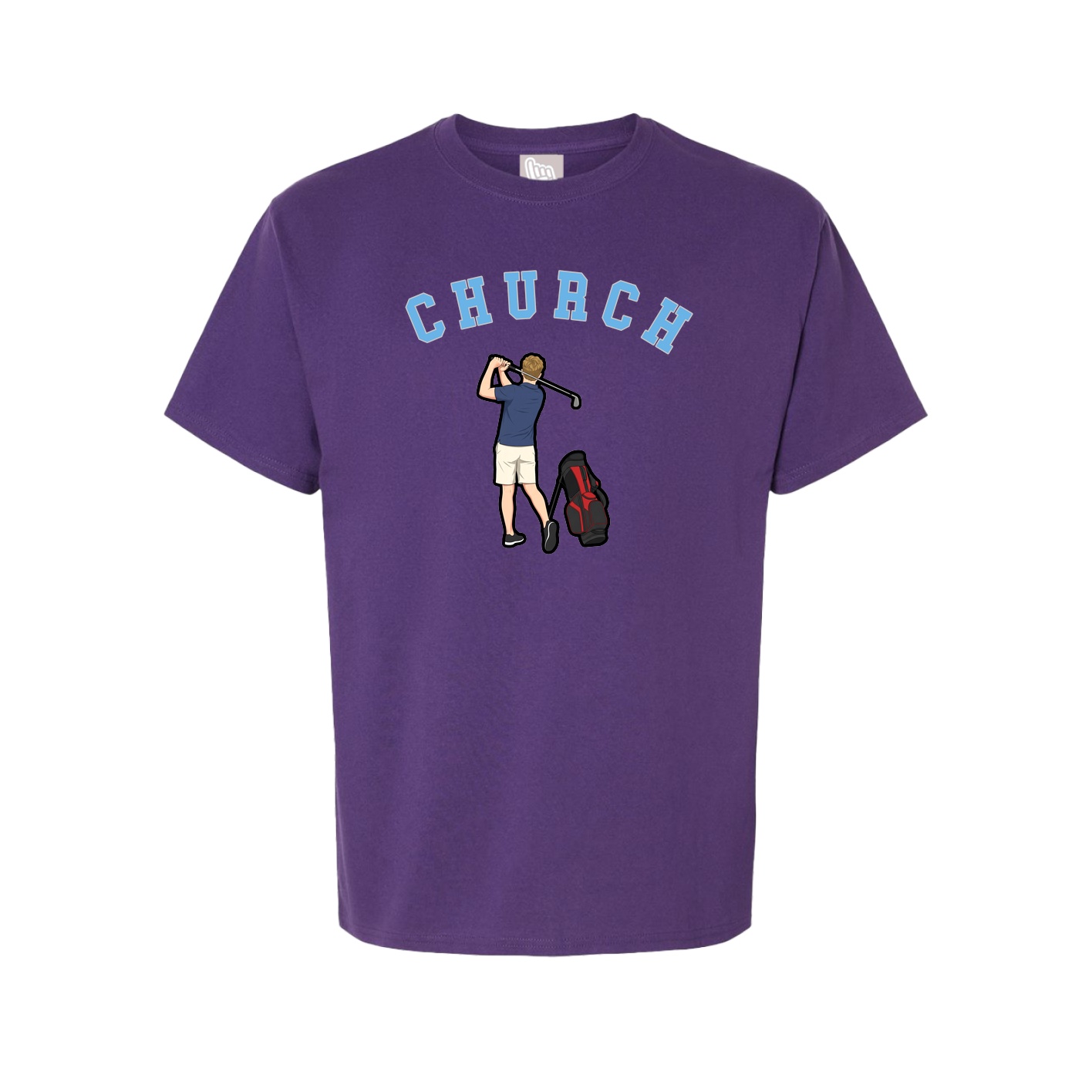 Youth Tee — Shirsey Arch in Purple