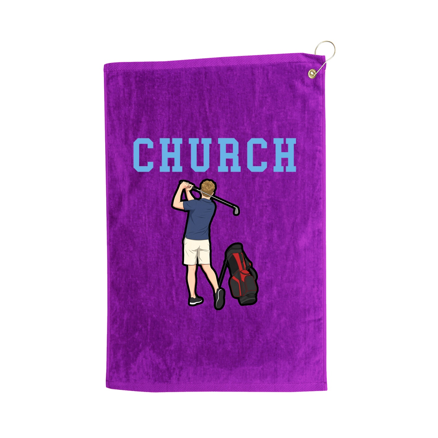 Golf Towel — Shirsey in Purple