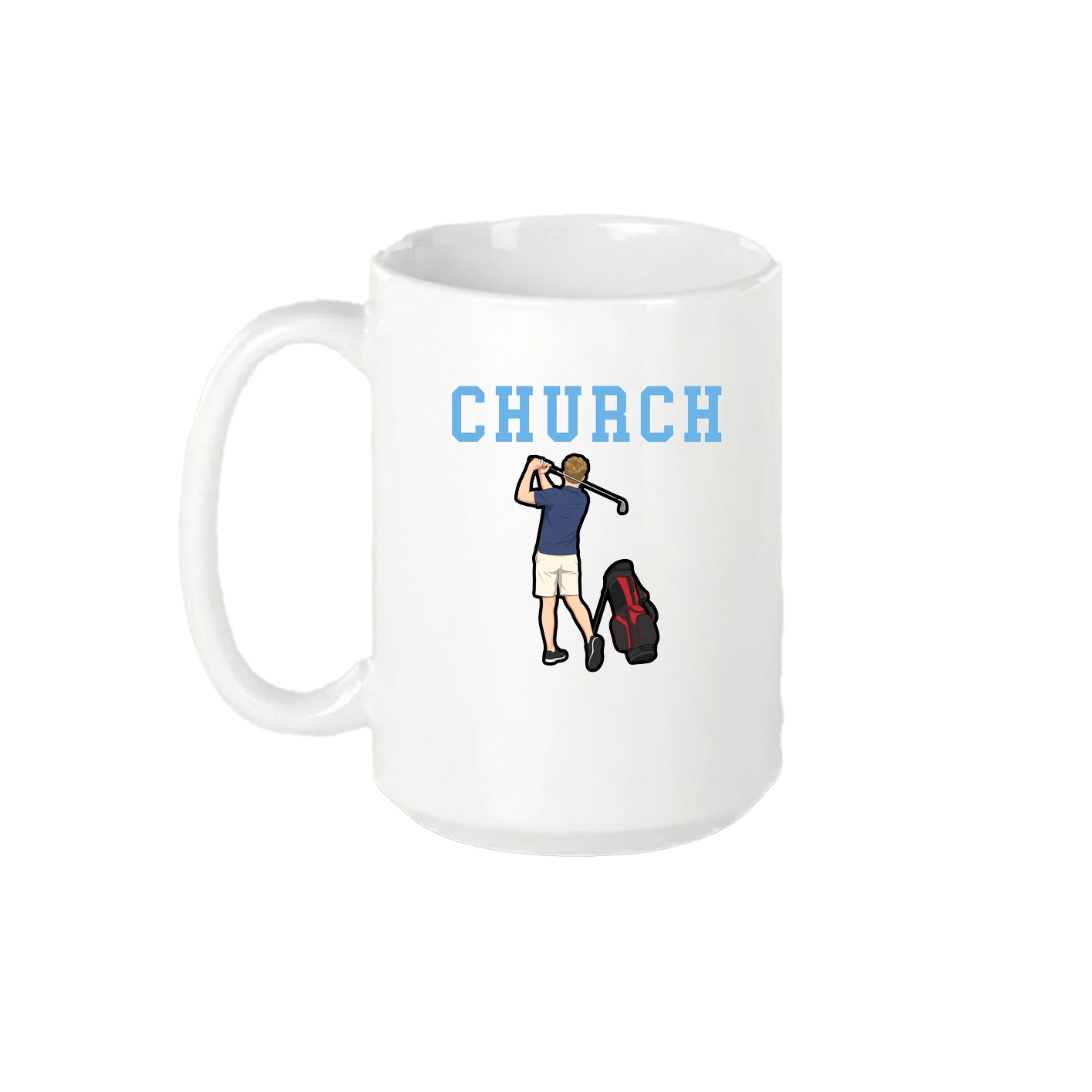 15oz Coffee Mug — Shirsey in White