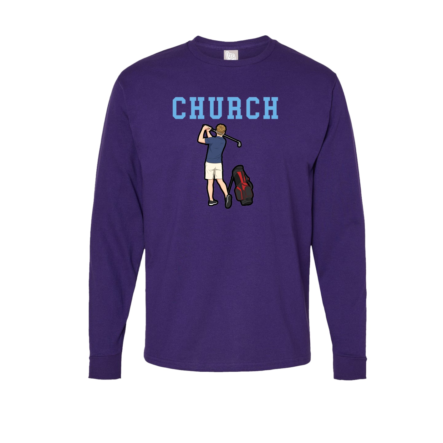 Long Sleeve Tee — Shirsey in Purple