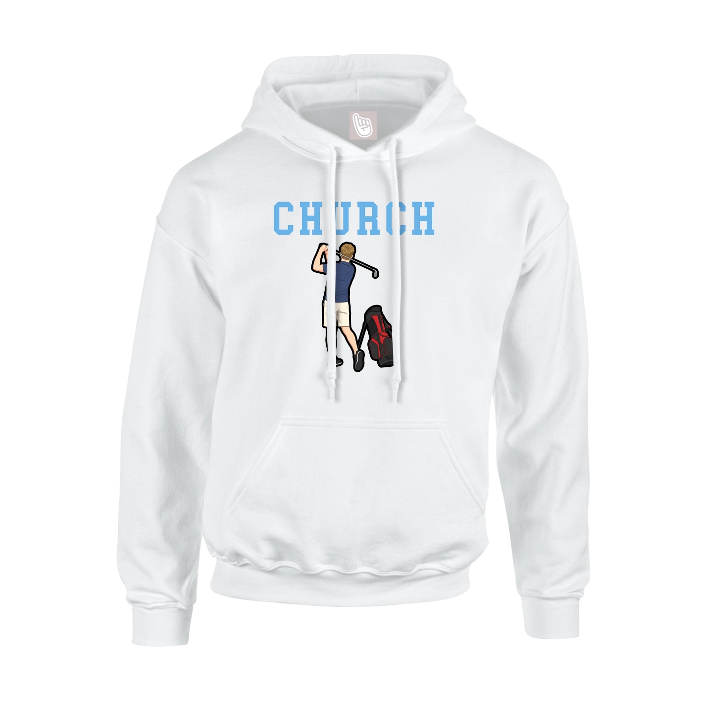 Youth Hoodie — Shirsey in White
