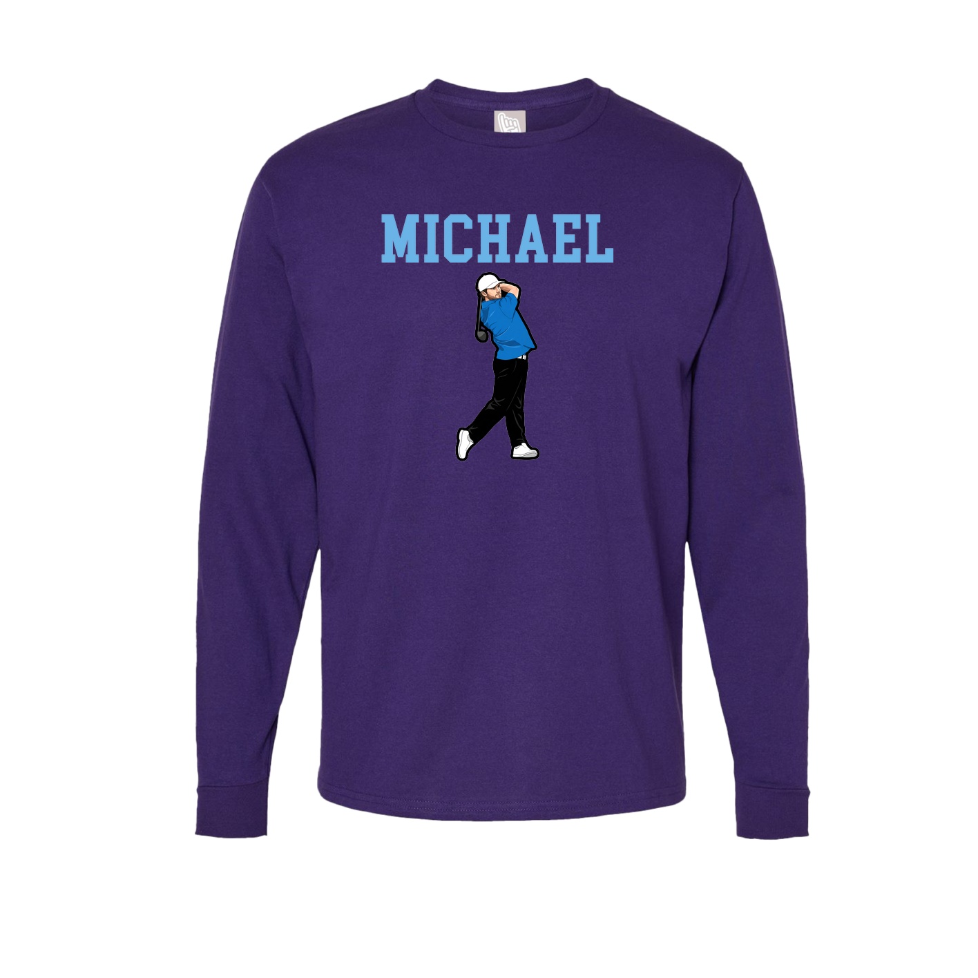 Long Sleeve Tee — Shirsey in Purple