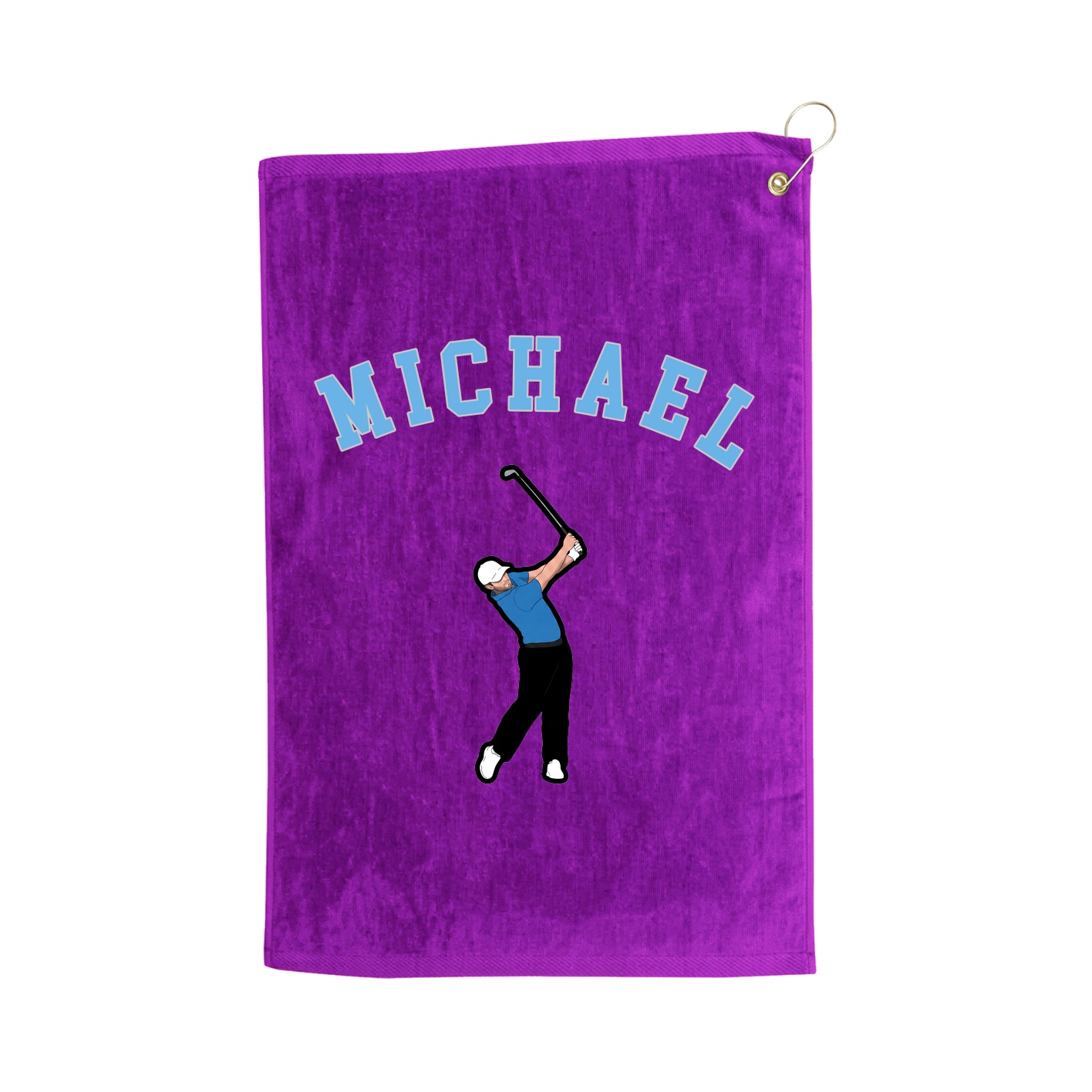 Golf Towel — Shirsey Arch in Purple