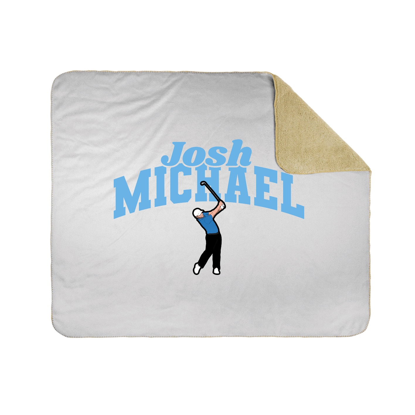 Throw Blanket — Signature Arch in White