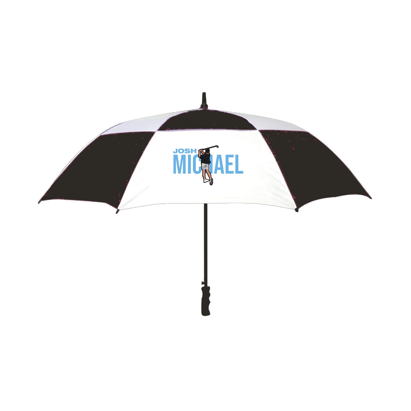 Golf Umbrella — Player Name in Black