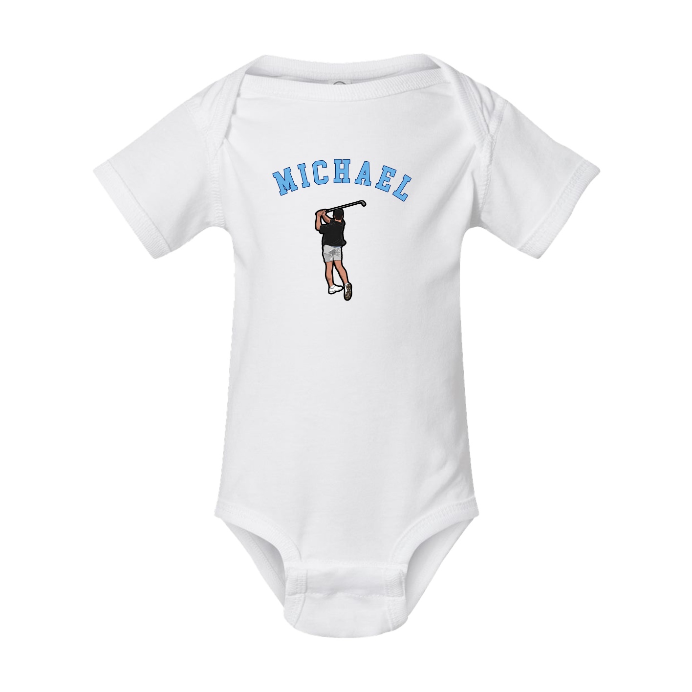 Baby Onesie — Shirsey Arch in White