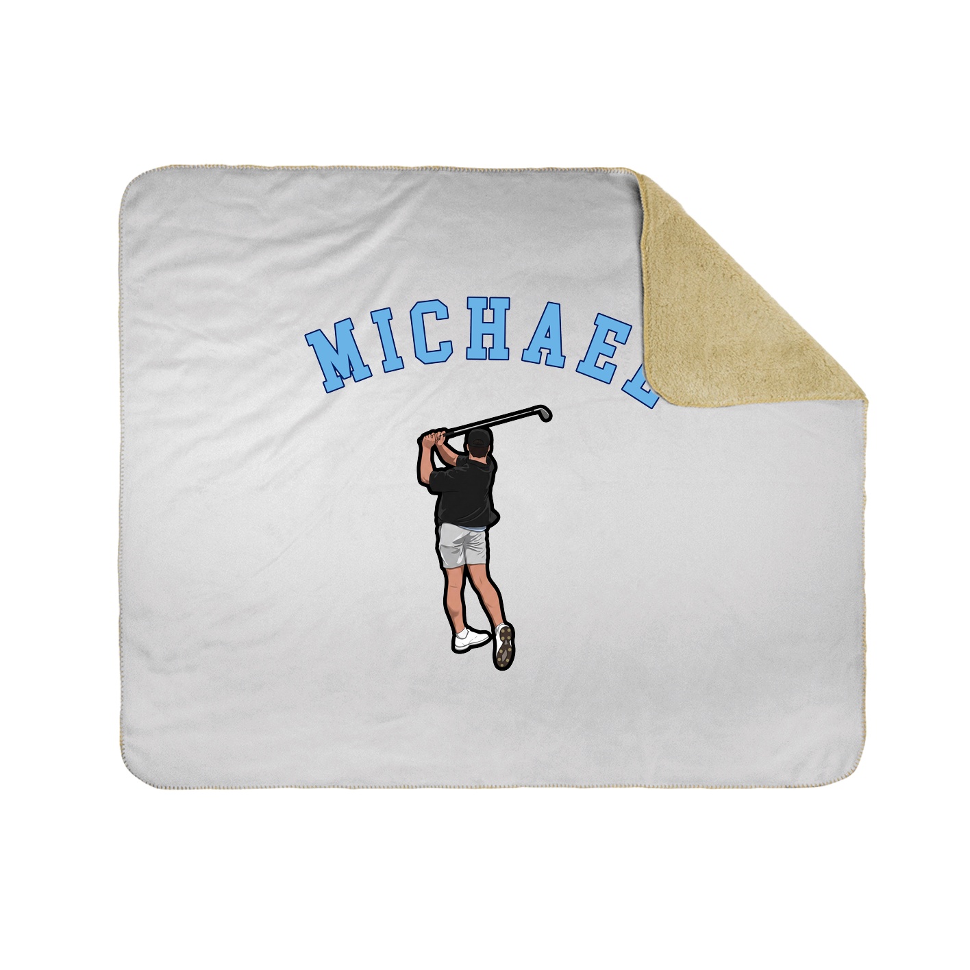 Throw Blanket — Shirsey Arch in White