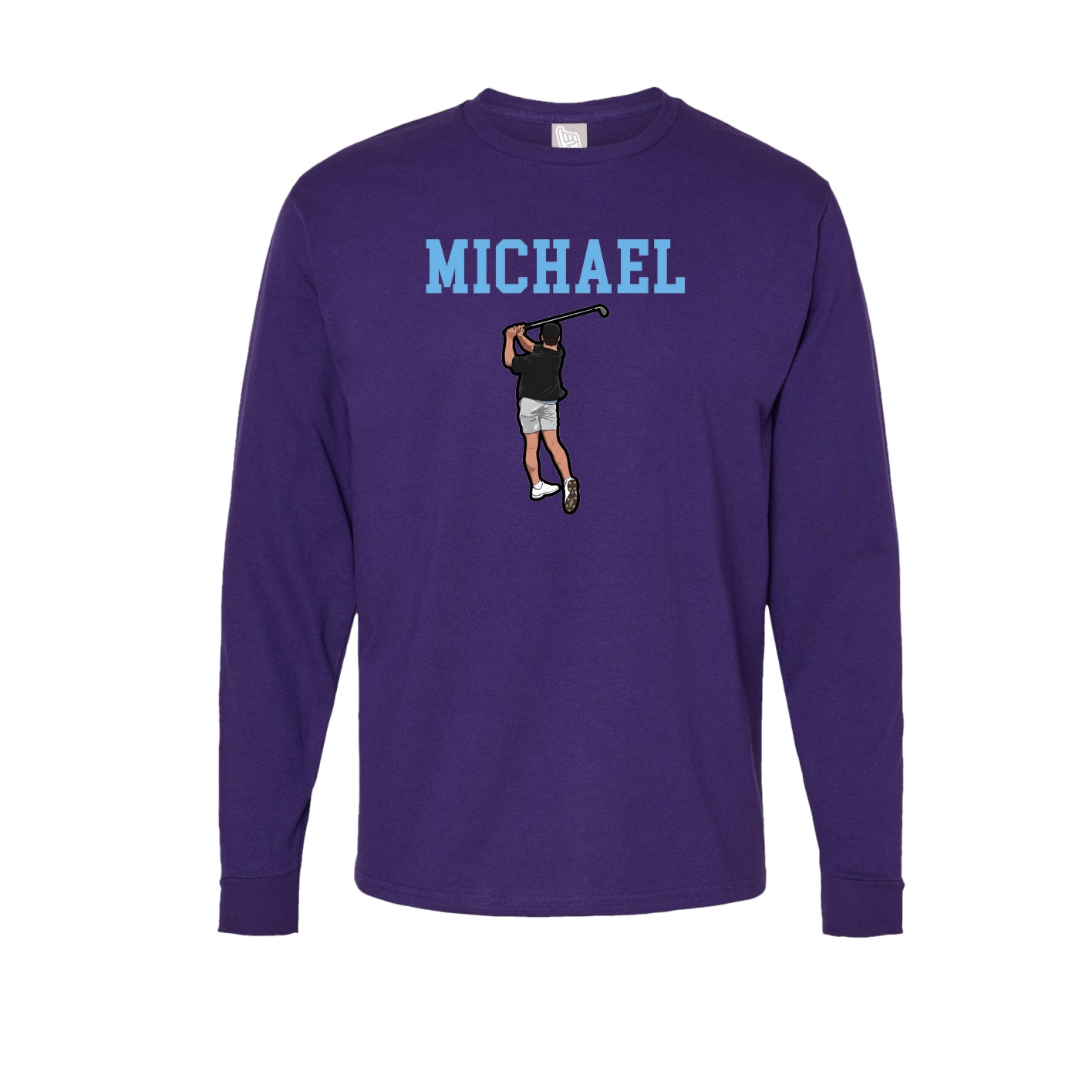 Long Sleeve Tee — Shirsey in Purple