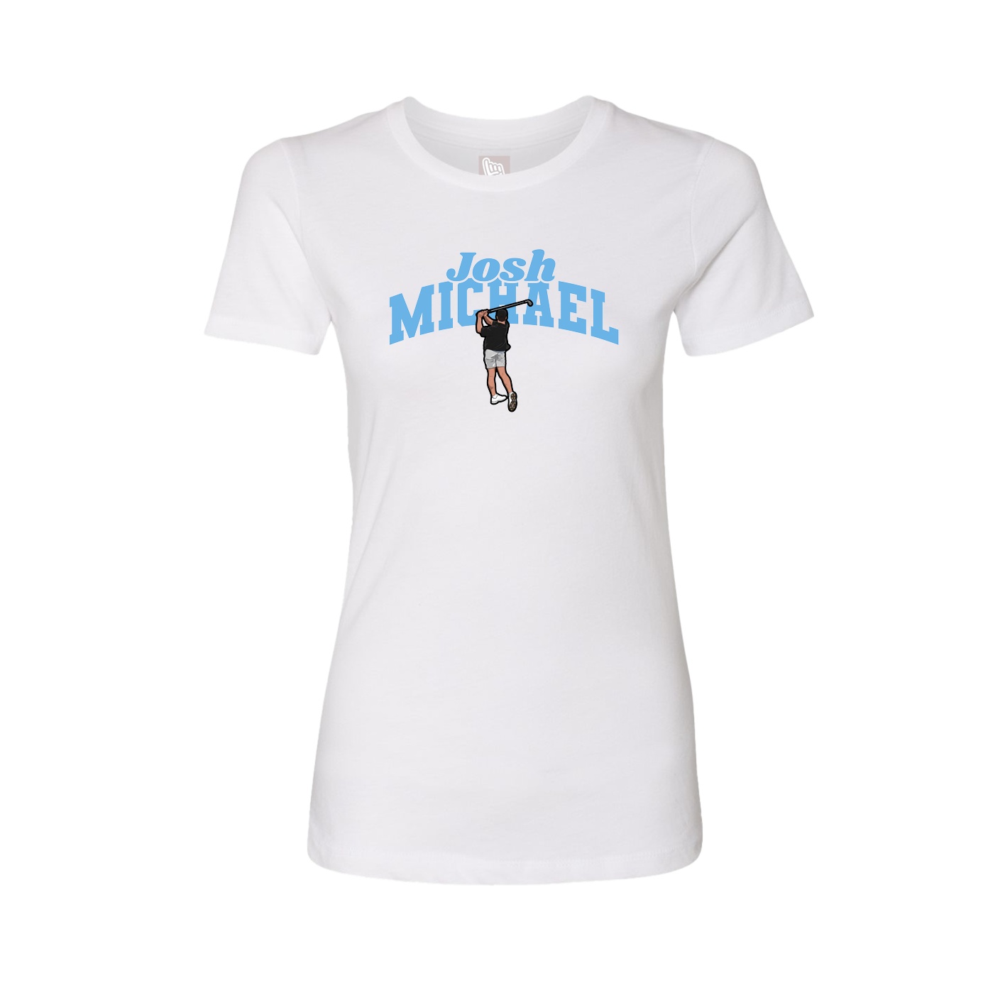 Womens Tee — Signature Arch in White