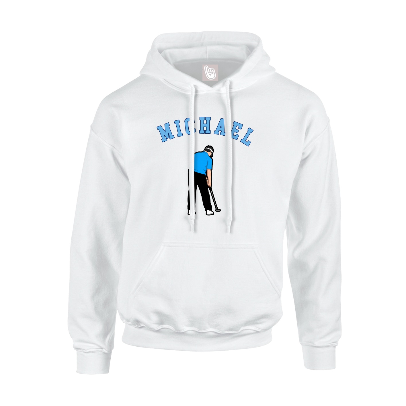 Hoodie — Shirsey Arch in White